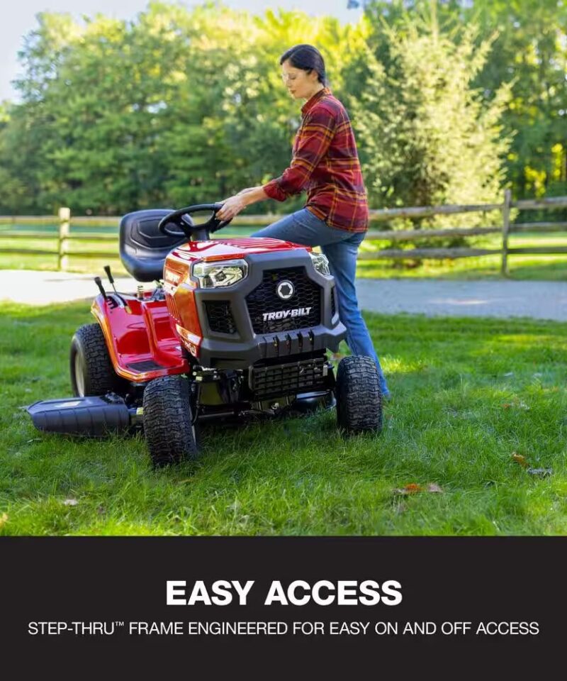 Pony 42 In. 15.5 HP Briggs and Stratton 7-Speed Manual Drive Gas Front Engine Riding Lawn Tractor - Image 14