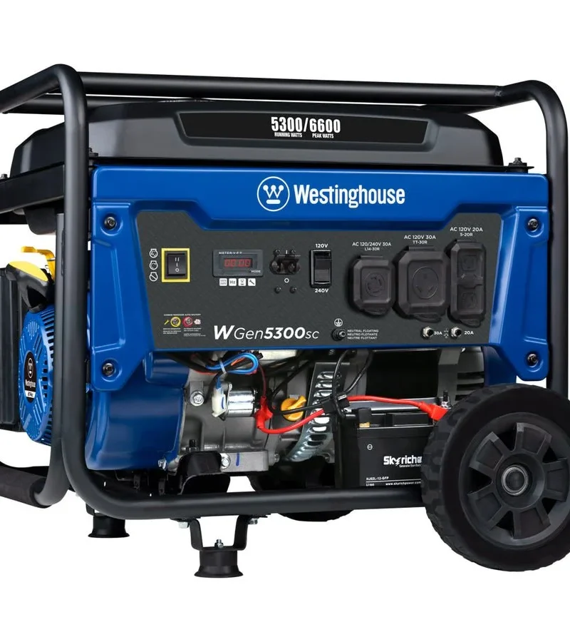 WGen5300sc Generator with CO Sensors. - Image 6