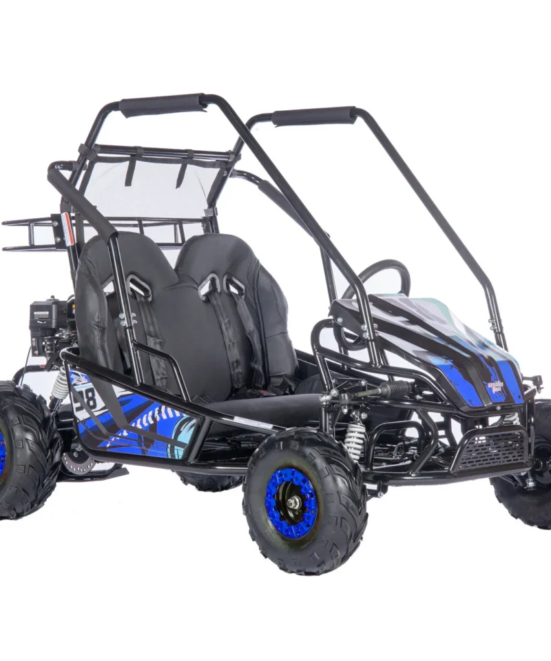 MotoTec Mud Monster XL 212cc 2 Seat Full Suspension Go Karts. - Image 6