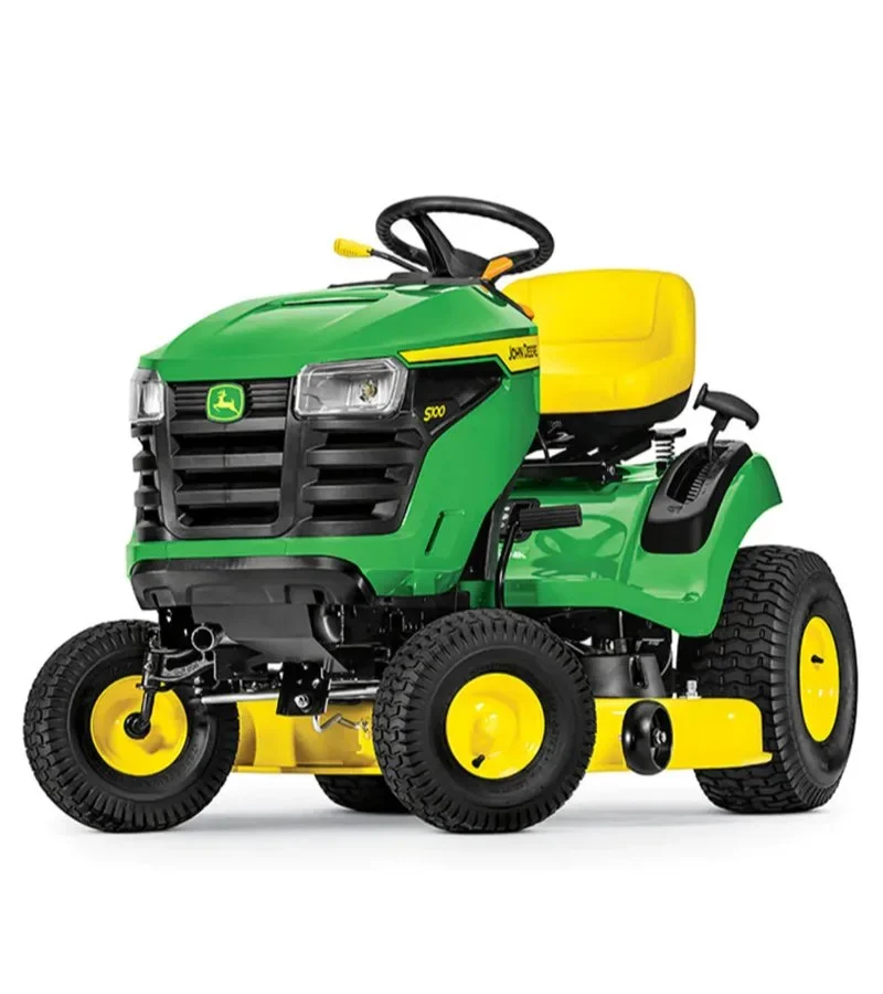 John Deere S100 42 in. 17.5 HP Gas Hydrostatic Riding Lawn Mowers.