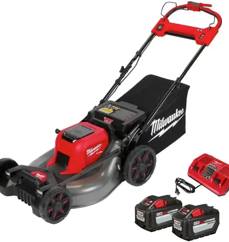 Milwaukee 2823-20 M18 Fuel Self-Propelled Dual Batterys 21-in Walk Behind Mowers - Image 4