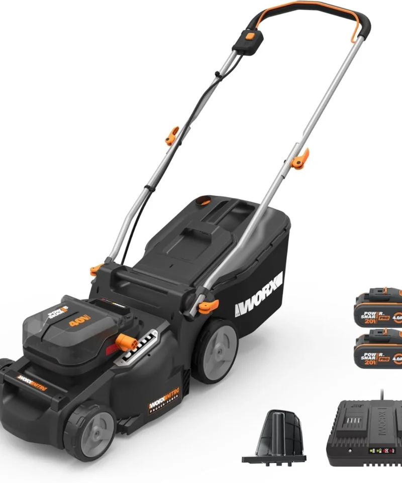 WORX Nitro 40V 16″ Cordless Lawn Mowers w/Brushless Motor 2.0 & Intellicut. - Image 6