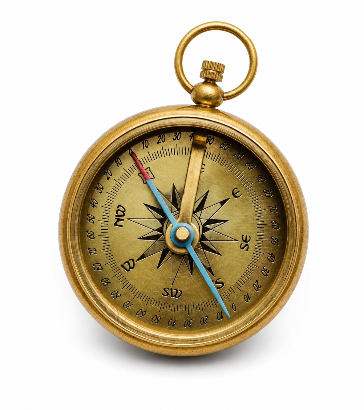 Handmade Antique Brass Compass