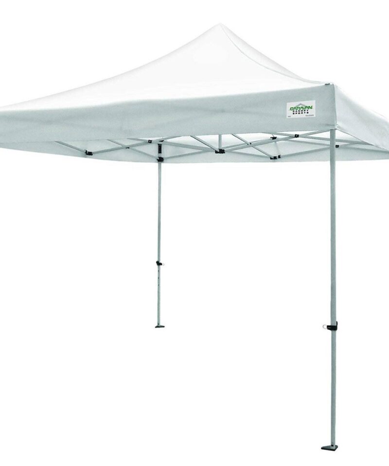 Caravan Canopy TitanShade 10 x 10 Steel Frame Portable Instant Canopy Kit, White - Image 10