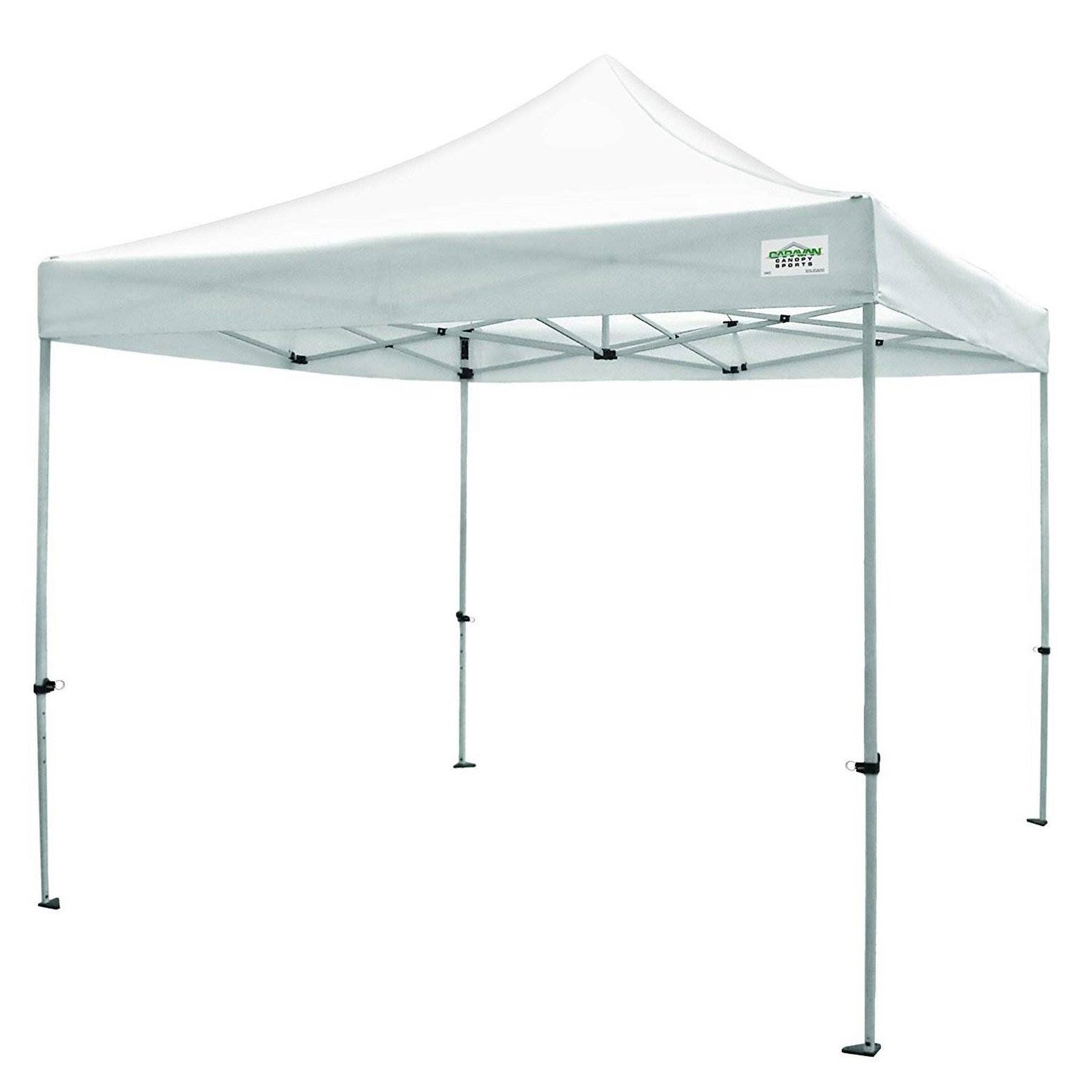 Caravan Canopy TitanShade 10 x 10 Steel Frame Portable Instant Canopy Kit, White - Image 10
