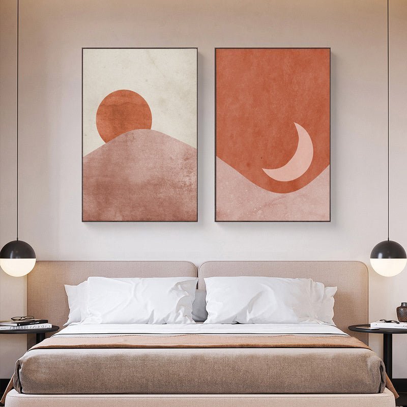 Alternative view of Art living room paintings