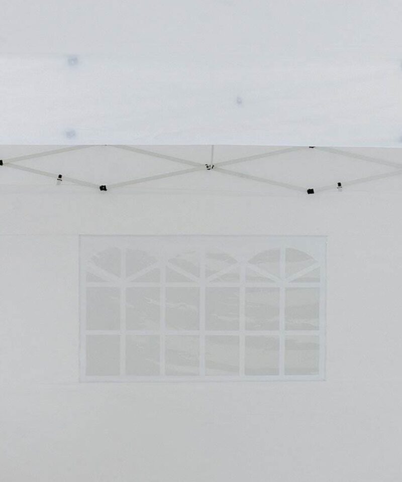 Venture 12 x 10 Foot Lawn Garden Event Outdoor Pop Up Canopy Tent, White - Image 6