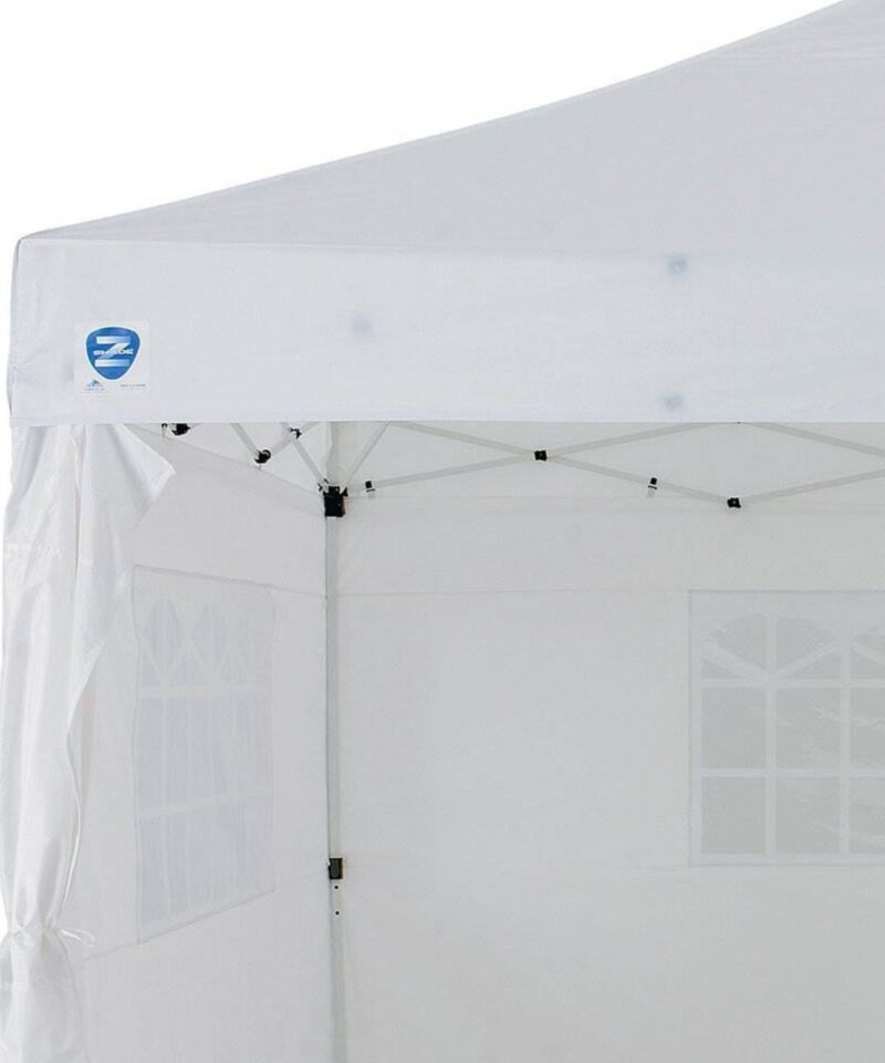 Venture 12 x 10 Foot Lawn Garden Event Outdoor Pop Up Canopy Tent, White - Image 7