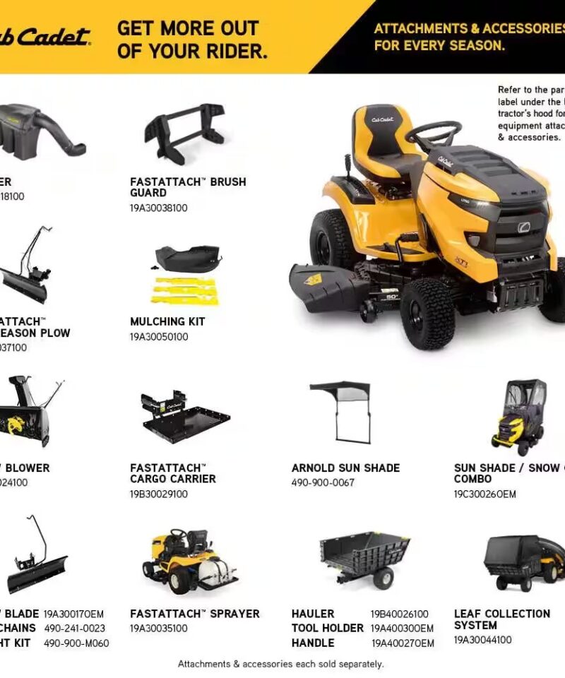 XT1 Enduro LT 50 In. Fabricated Deck 24 HP V-Twin Kohler 7000 Series Engine Hydrostatic Drive Gas Riding Lawn Tractor - Image 3