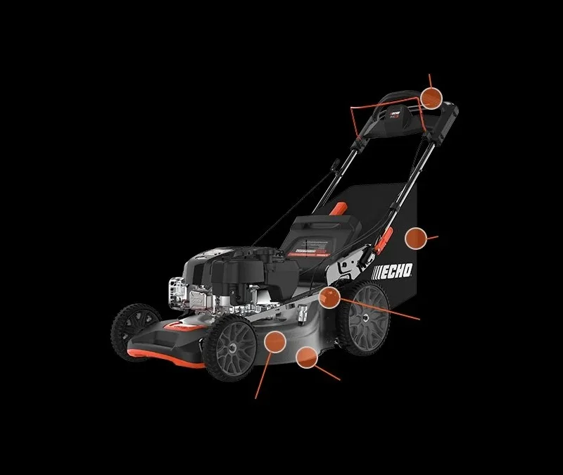 Alternative view of Echo LM-2119SP 21″ Self-Propelleds Lawn Mowers
