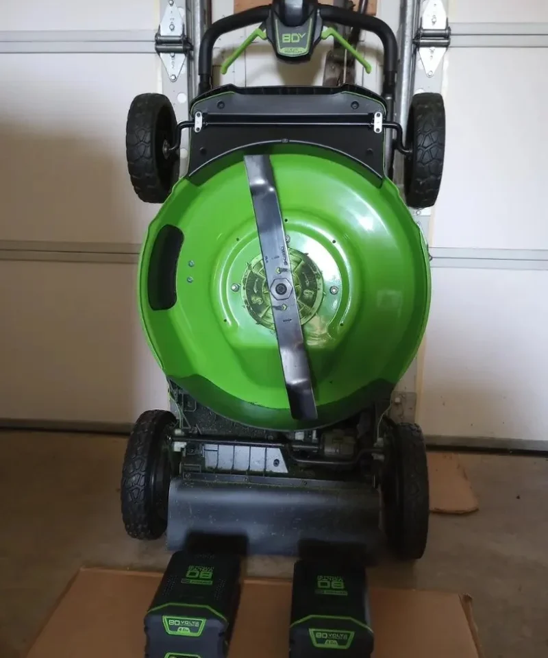 Greenworks 80V 21-Inch Self-Propelled Lawn Mowers. - Image 5