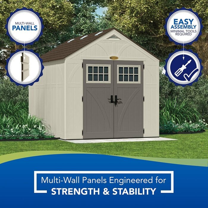 BMS8100 8′ x 10′ Tremont Storage Shed - Image 2