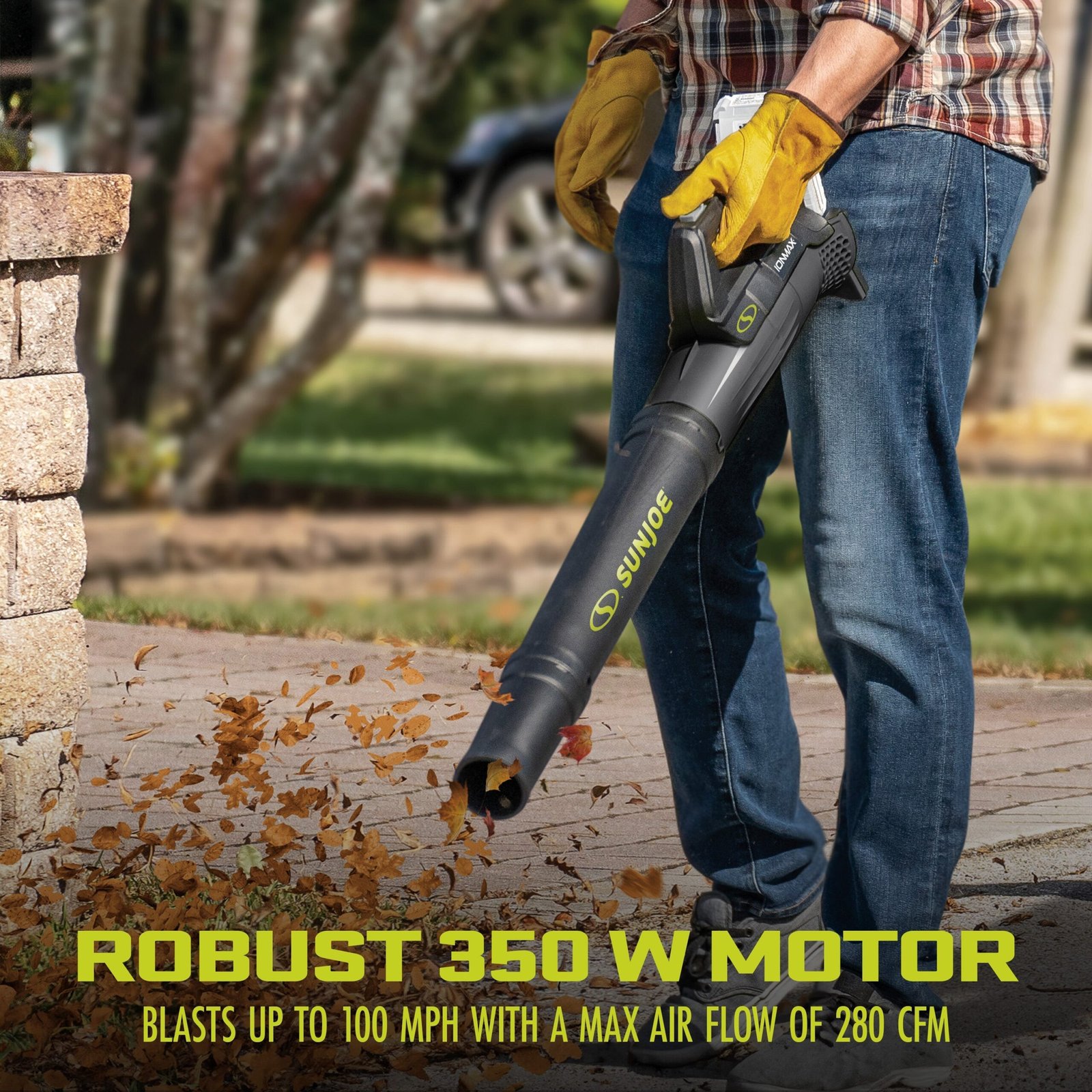 IONMAX Cordless Leaf Blower, Grass and Hedge Trimmer Kit, 24V-GT4MAX-LTE - Image 6