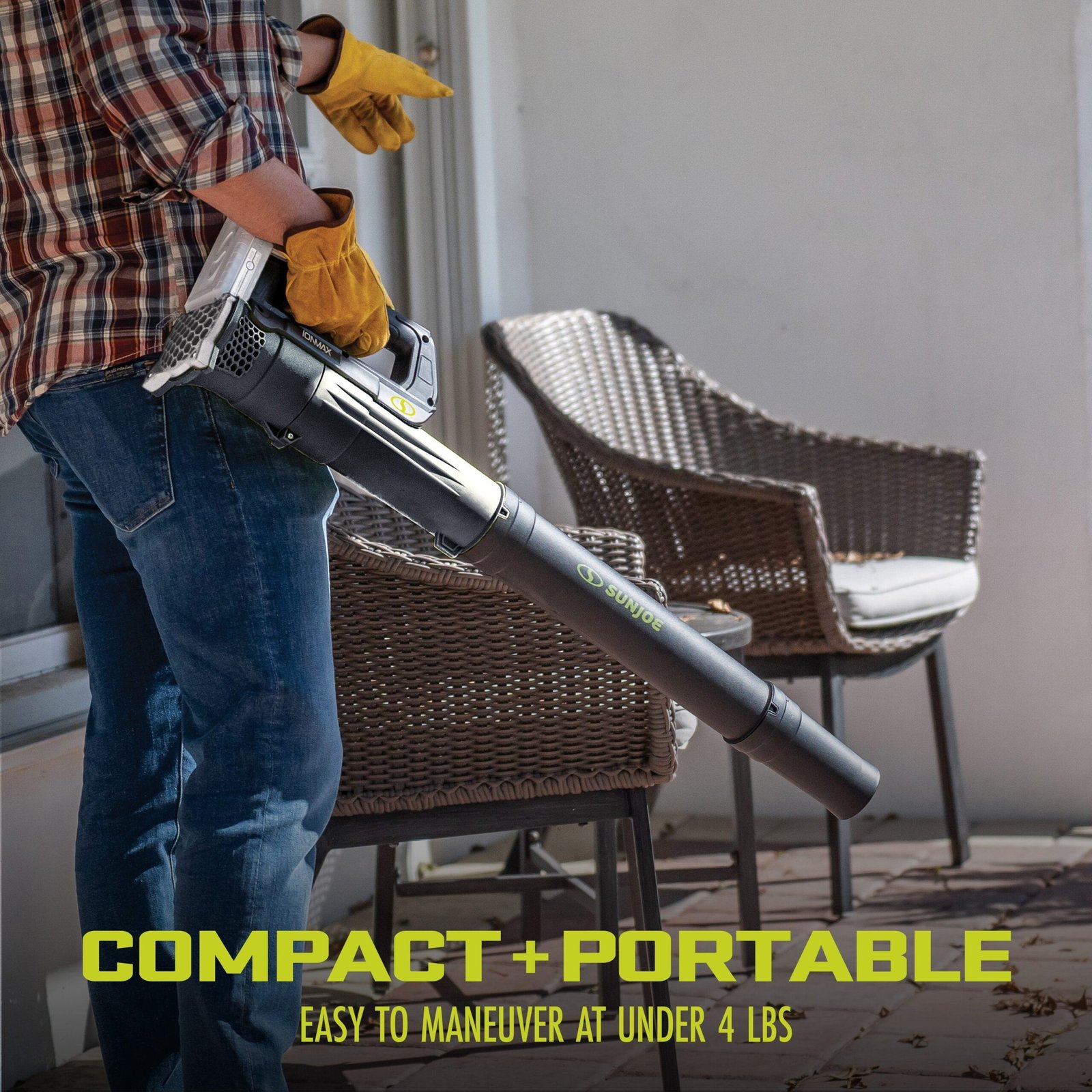 IONMAX Cordless Leaf Blower, Grass and Hedge Trimmer Kit, 24V-GT4MAX-LTE - Image 5