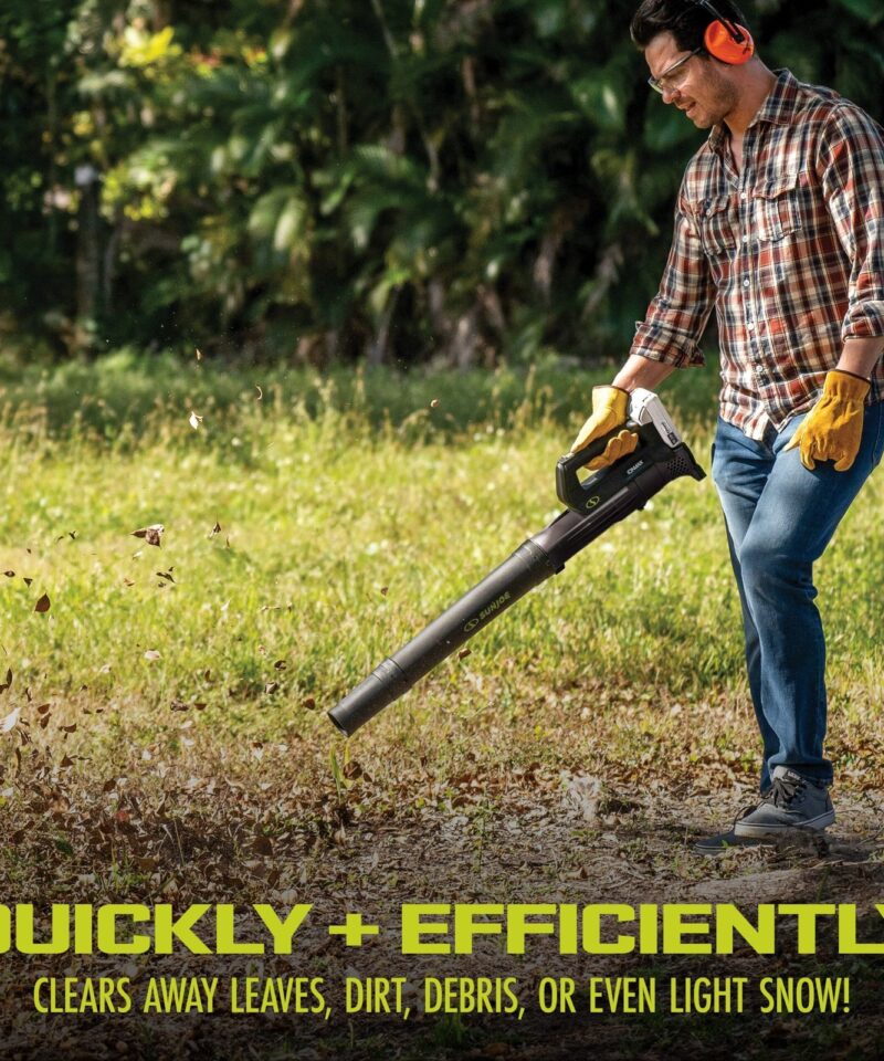 IONMAX Cordless Leaf Blower, Grass and Hedge Trimmer Kit, 24V-GT4MAX-LTE - Image 9