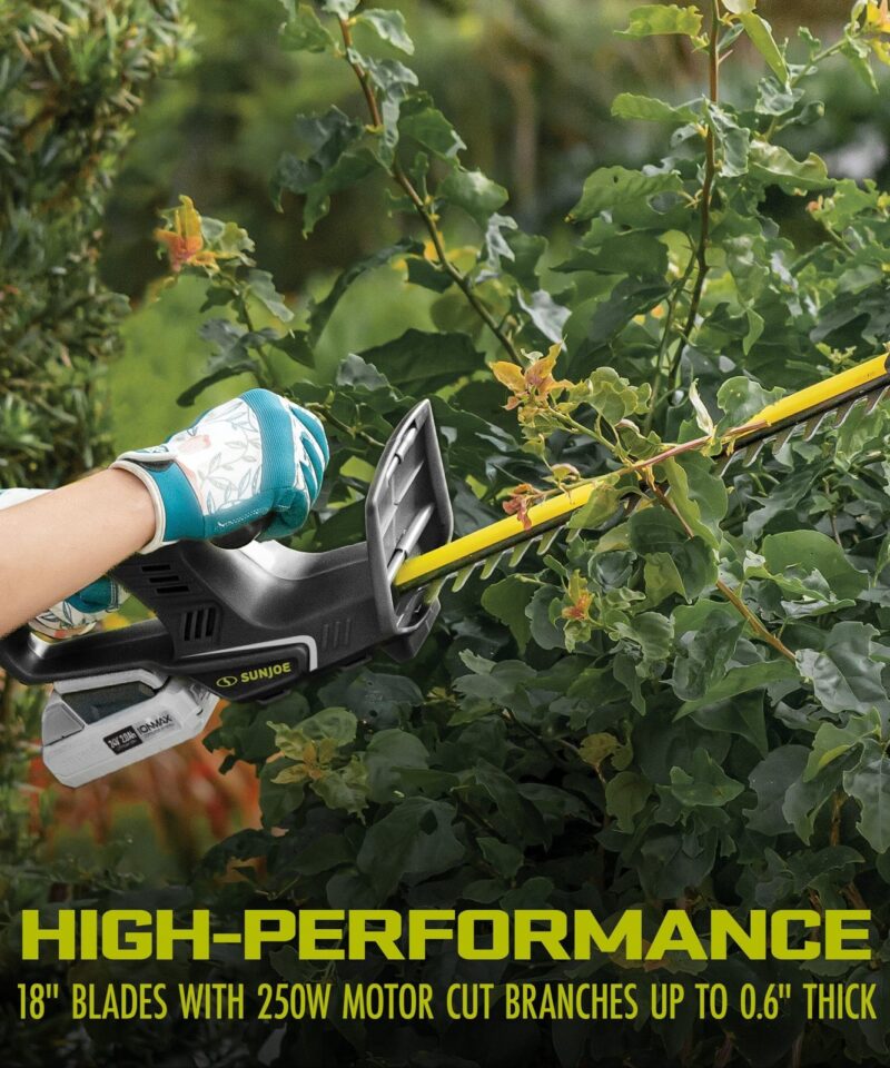 IONMAX Cordless Leaf Blower, Grass and Hedge Trimmer Kit, 24V-GT4MAX-LTE - Image 7