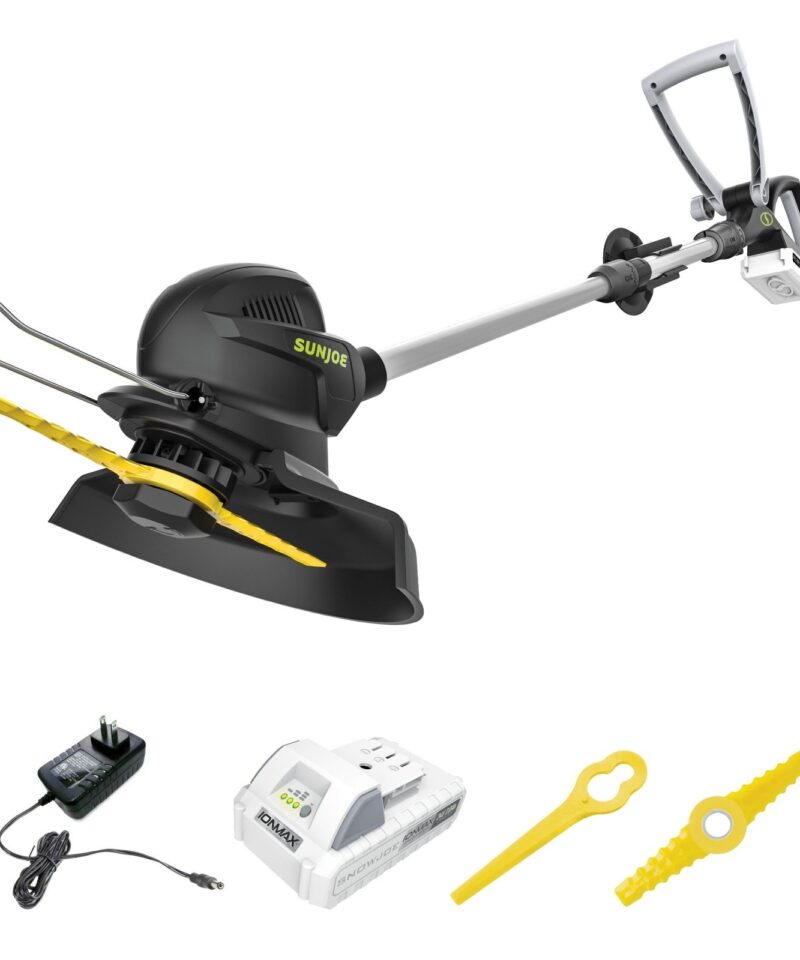 10” Stringless Lawn Trimmer Charger SharperBlade, Green, 24V-SB10-LTE