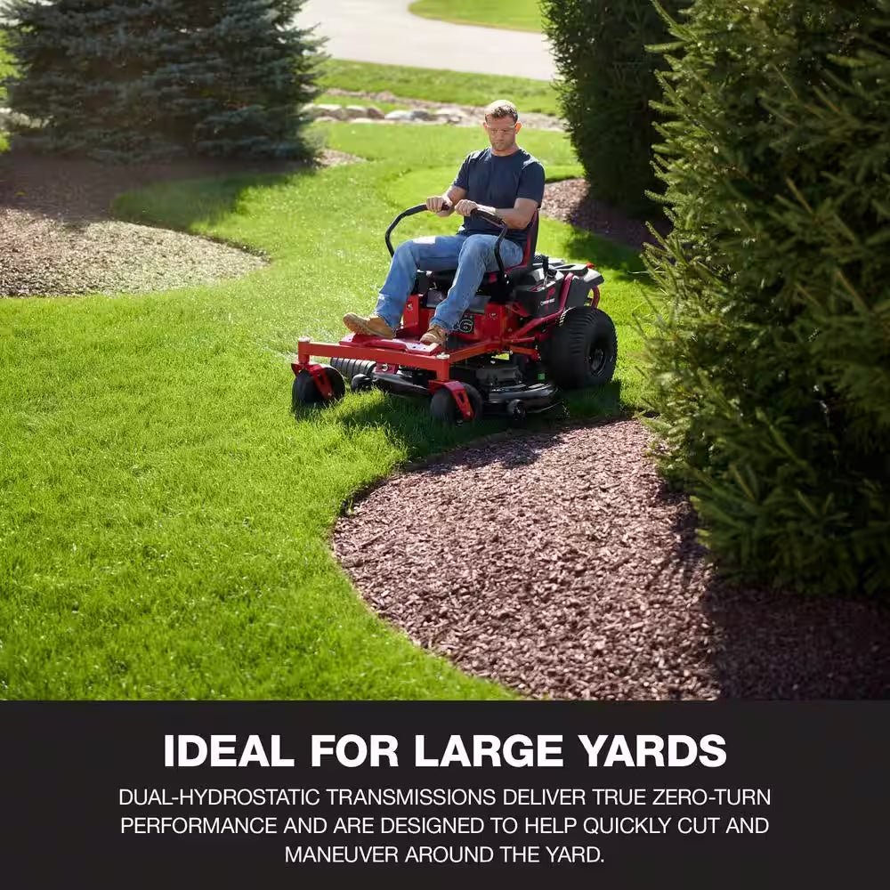 54 In. 24 HP V-Twin Kohler 7000 Series Engine Dual Hydrostatic Drive Gas Zero Turn Riding Lawn Mower - Image 13