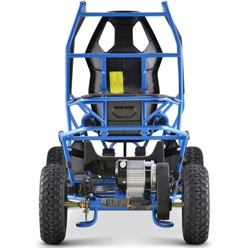 Alternative view of MotoTec Maverick Go Karts.