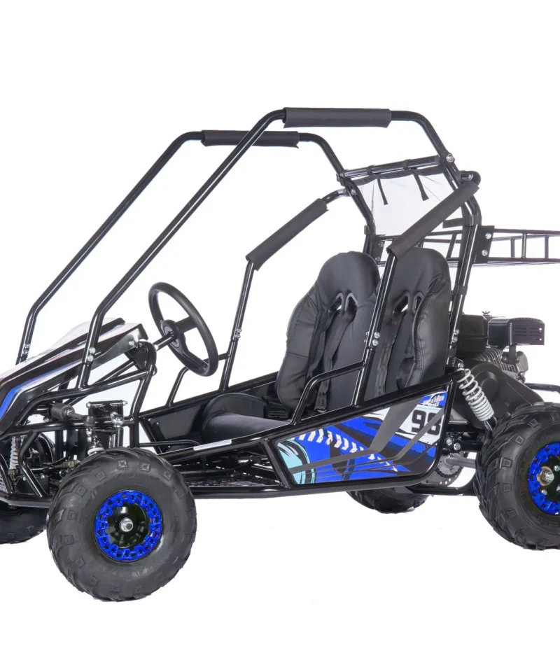 MotoTec Mud Monster XL 212cc 2 Seat Full Suspension Go Karts. - Image 4