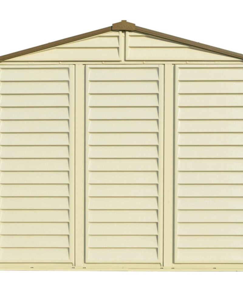 Alternative view of 4ft x 8ft Sidemate Vinyl Resin Outdoor Storage Shed