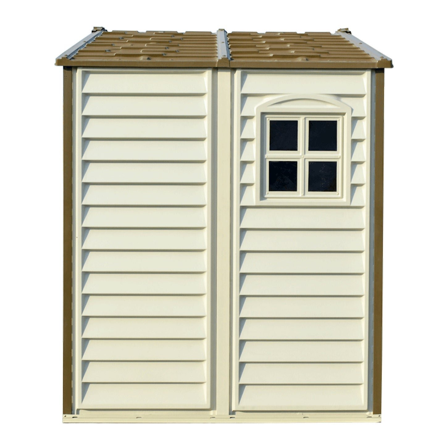 4ft x 8ft Sidemate Vinyl Resin Outdoor Storage Shed - Image 3