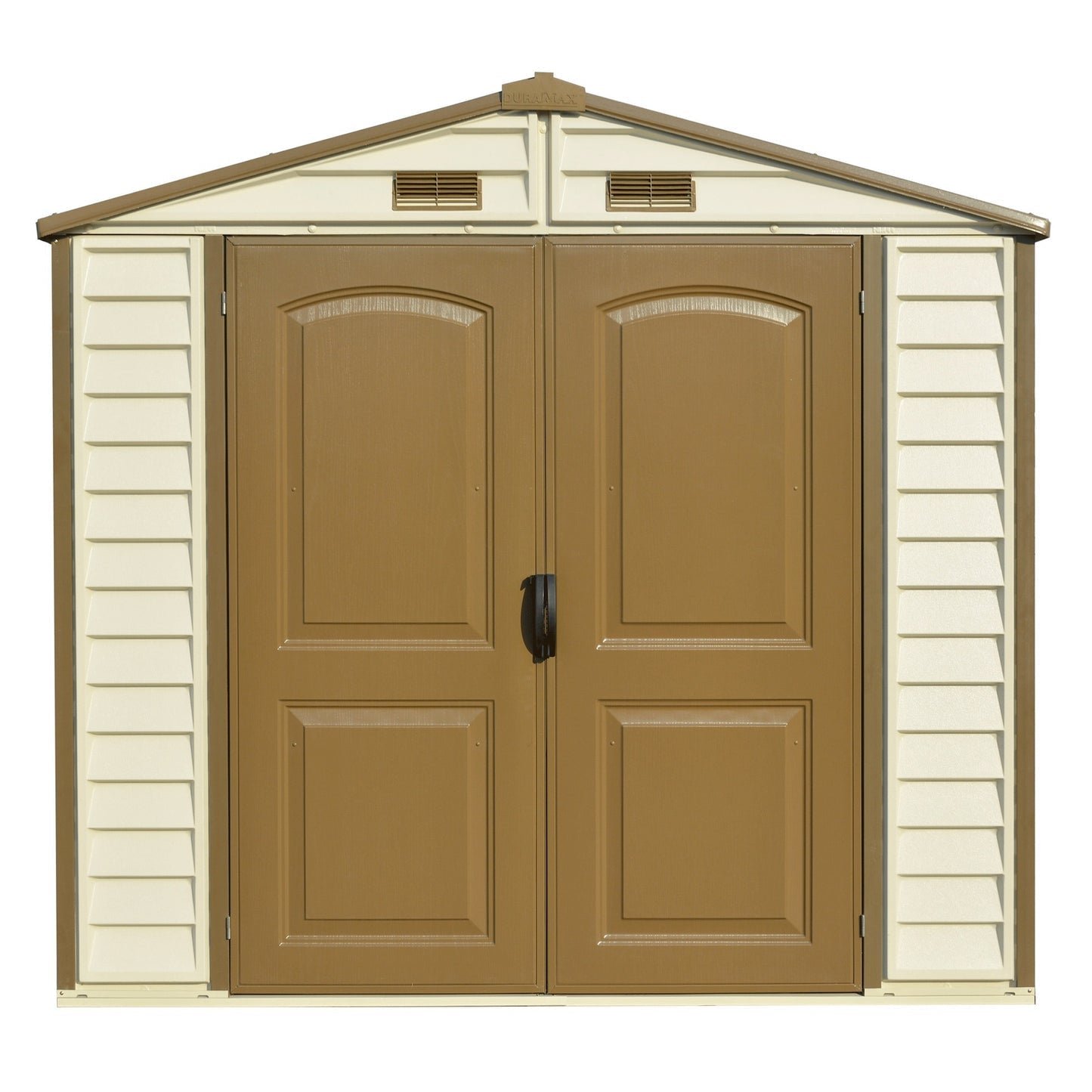 8ft x 6ft Storeall Vinyl Shed with Foundation Kit and window - Image 5