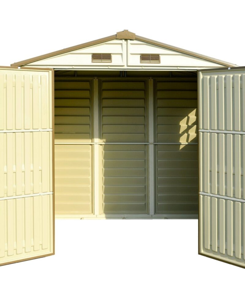 4ft x 8ft Sidemate Vinyl Resin Outdoor Storage Shed - Image 5