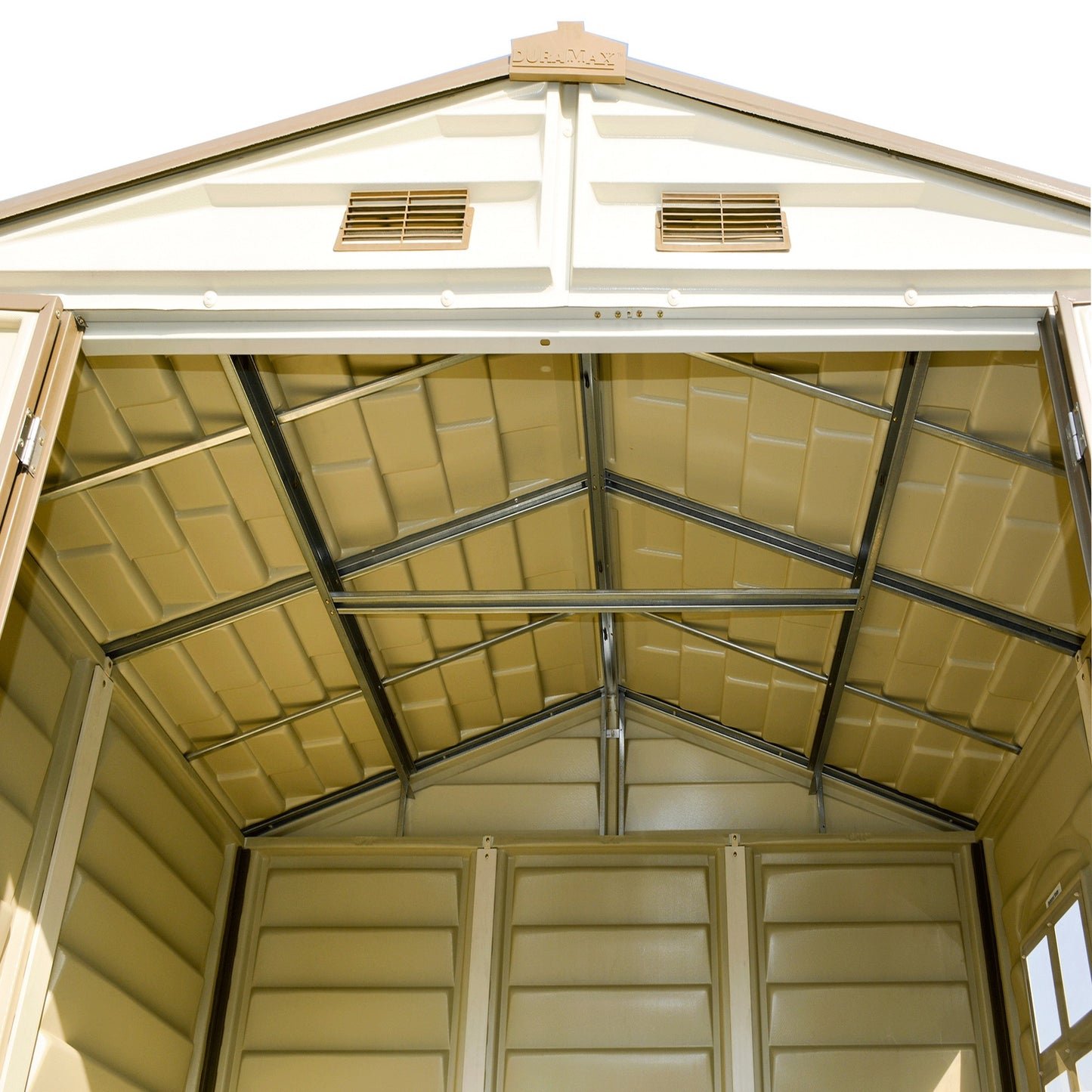 4ft x 8ft Sidemate Vinyl Resin Outdoor Storage Shed - Image 6