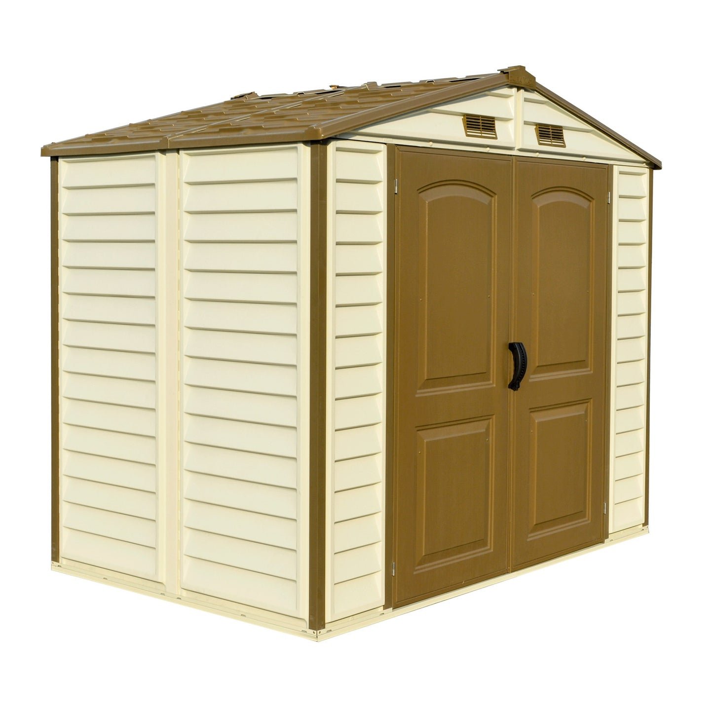 4ft x 8ft Sidemate Vinyl Resin Outdoor Storage Shed - Image 8