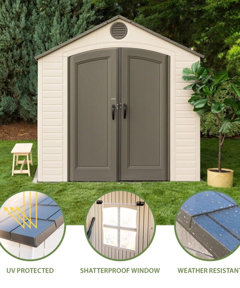 8 FT. X 12.5 FT. OUTDOOR STORAGE SHED - Image 5