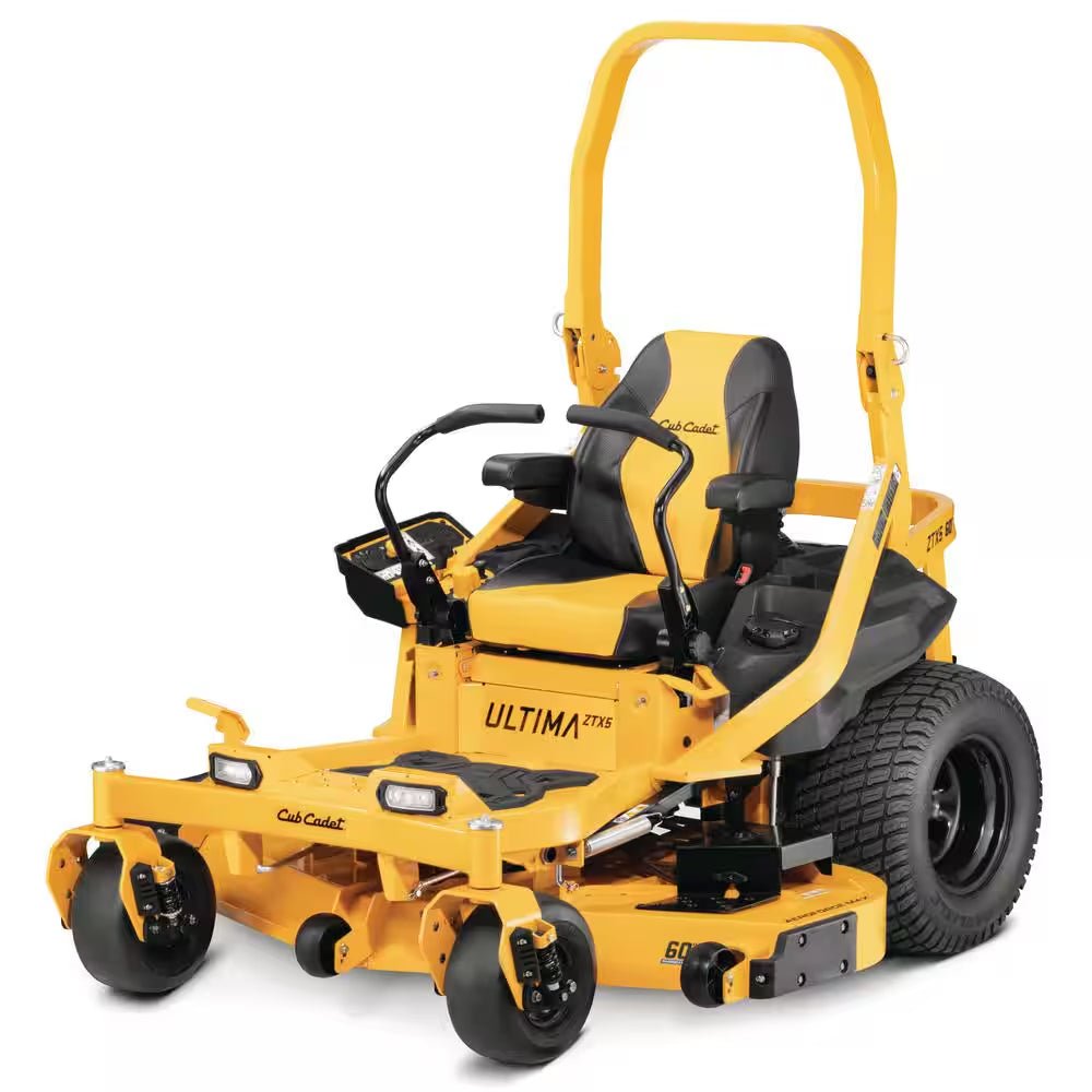 Ultima ZTX5 60 In. Fab Deck 24 HP V-Twin Kawasaki Zero Turn Mower with Roll over Protection and Front Wheel Suspension - Image 8