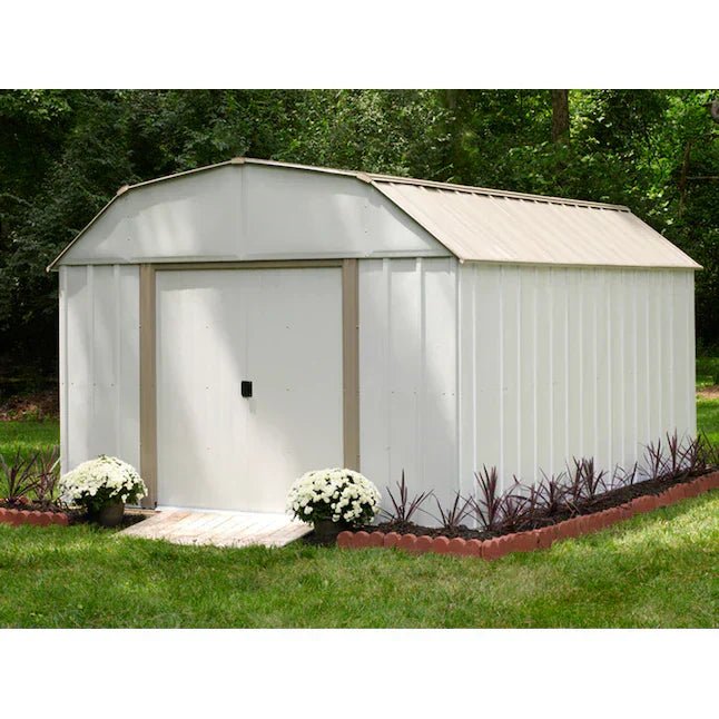 10 ft x 14 ft Lexington Galvanized Steel Storage Shed - Image 3