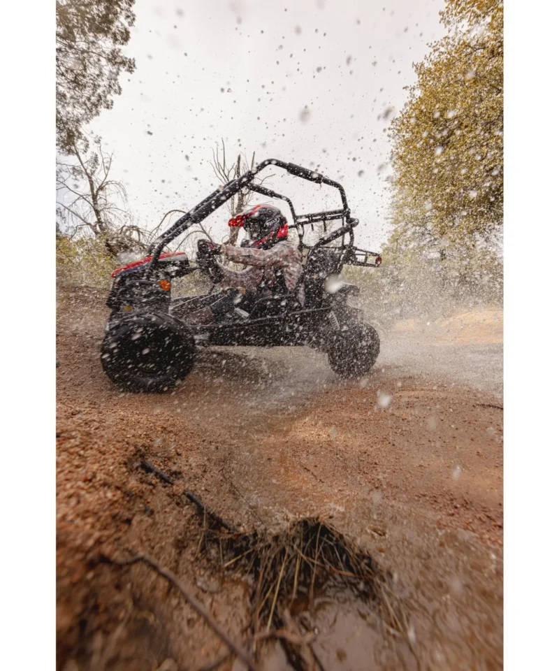 Alternative view of Coleman Powersports GK200 196cc Gas Powered Dual Seat Go-Karts.