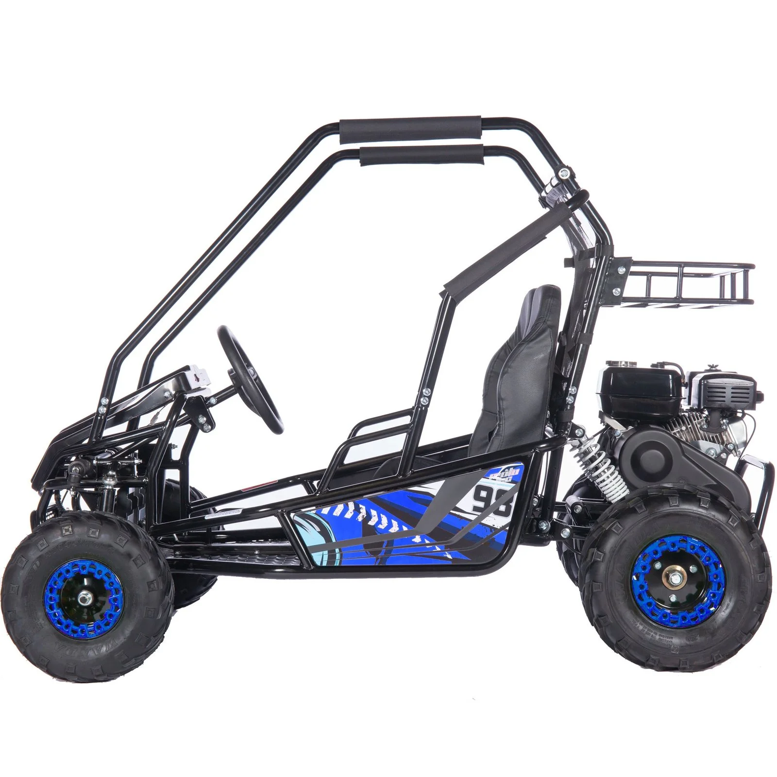 MotoTec Mud Monster XL 212cc 2 Seat Full Suspension Go Karts. - Image 3
