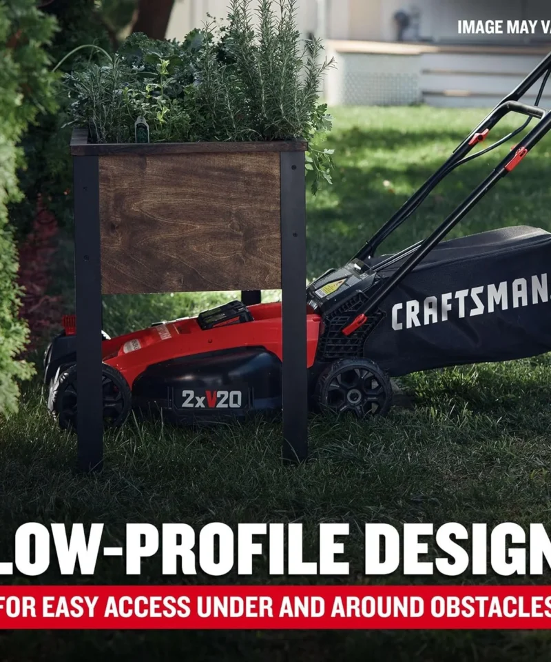 CRAFTSMAN V20 Lawn Mower, Push Mowers. - Image 3