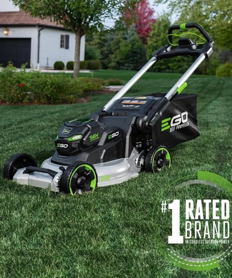 EGO Power+ LM2200SP 22″ Aluminum Deck Select Cut Self-Propelled Lawn Mowers. - Image 3