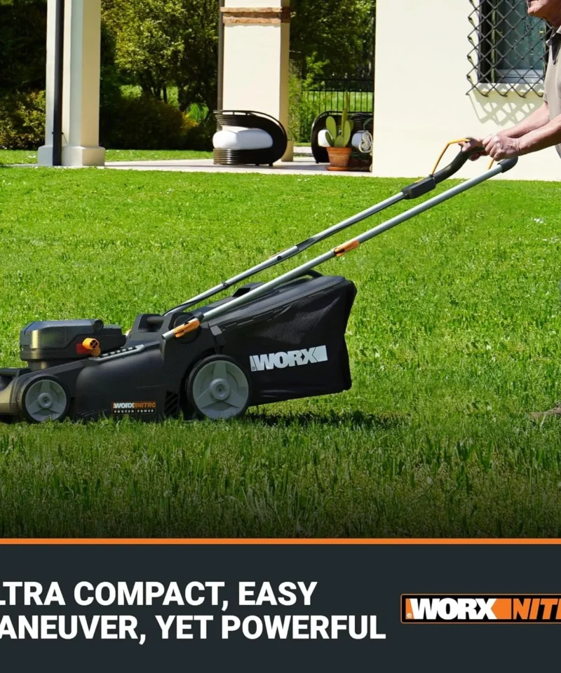 WORX Nitro 40V 16″ Cordless Lawn Mowers w/Brushless Motor 2.0 & Intellicut. - Image 3