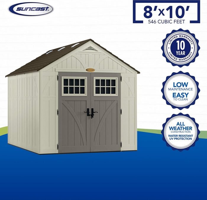 BMS8100 8′ x 10′ Tremont Storage Shed - Image 3