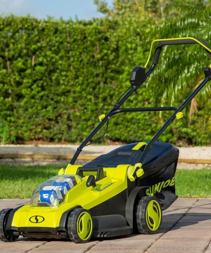 Mulching Walk Behind Lawn Mower, 11 Gallon Grass Catcher, 24V-X2-17LM - Image 11