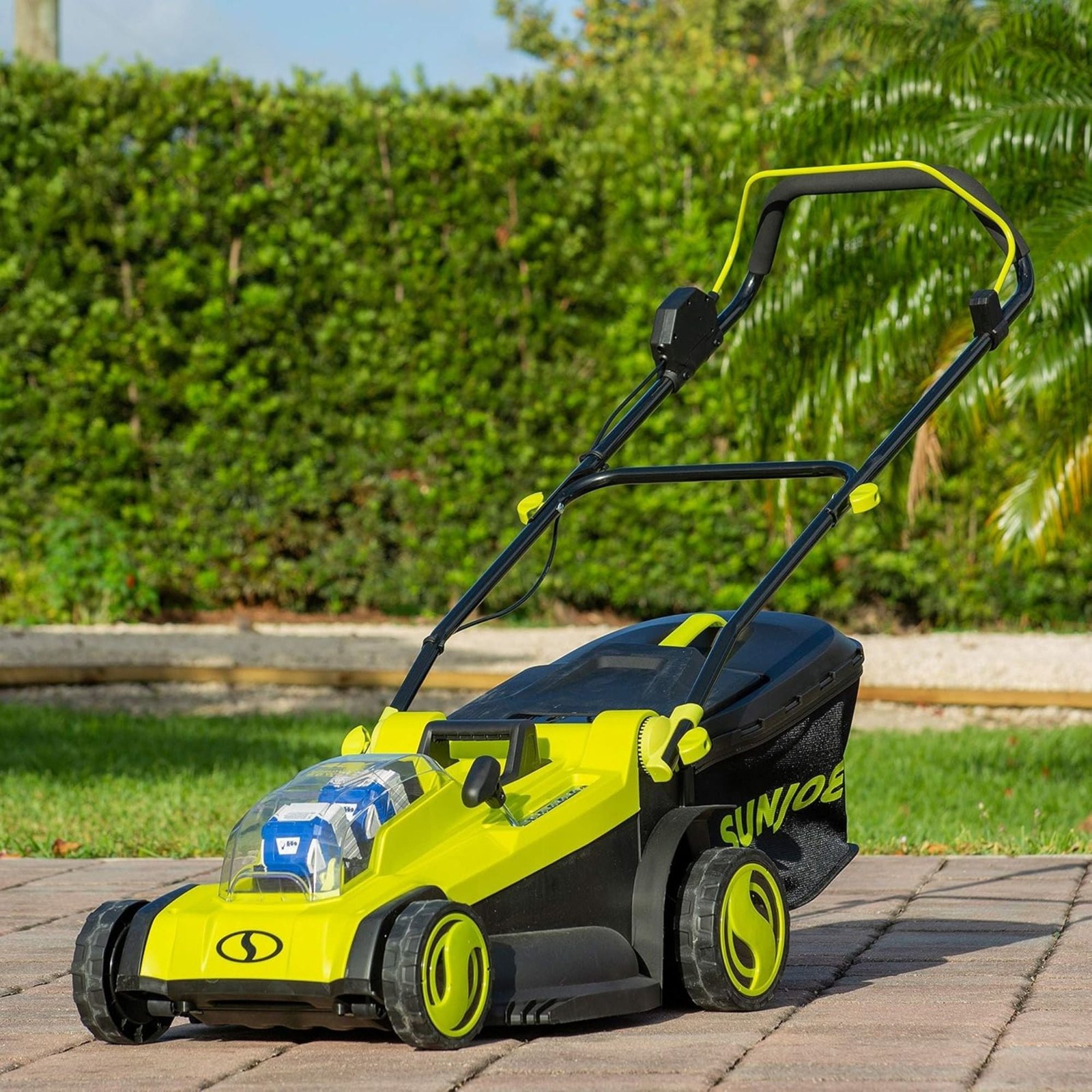 Mulching Walk Behind Lawn Mower, 11 Gallon Grass Catcher, 24V-X2-17LM - Image 11