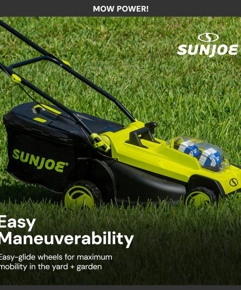 Mulching Walk Behind Lawn Mower, 11 Gallon Grass Catcher, 24V-X2-17LM - Image 9
