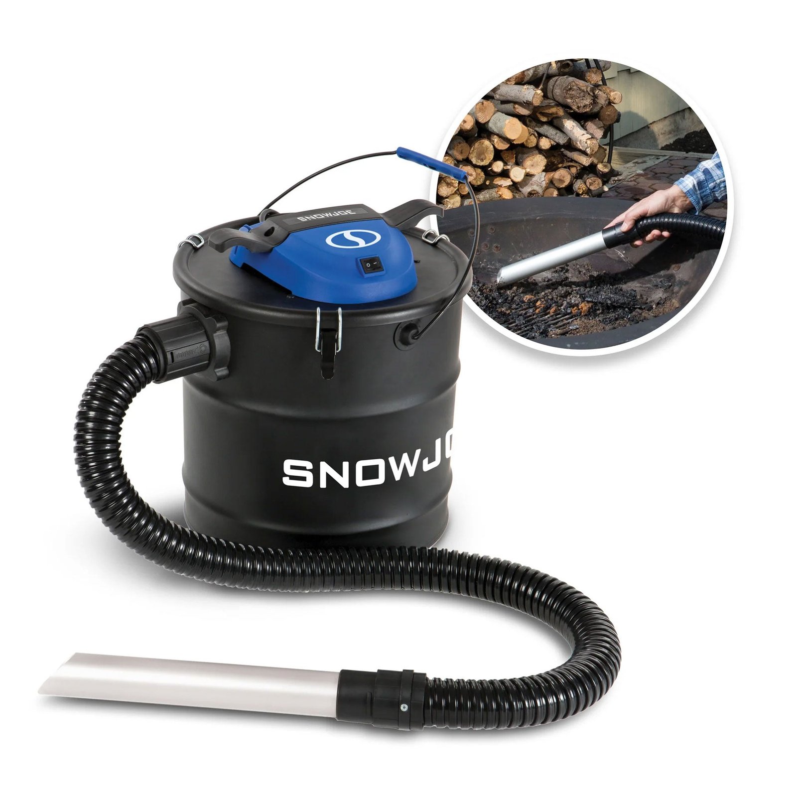 4.8 Gallon Bagless Ash Vacuum Cleaner, Metal Canister, Black, ASHJ201 - Image 11