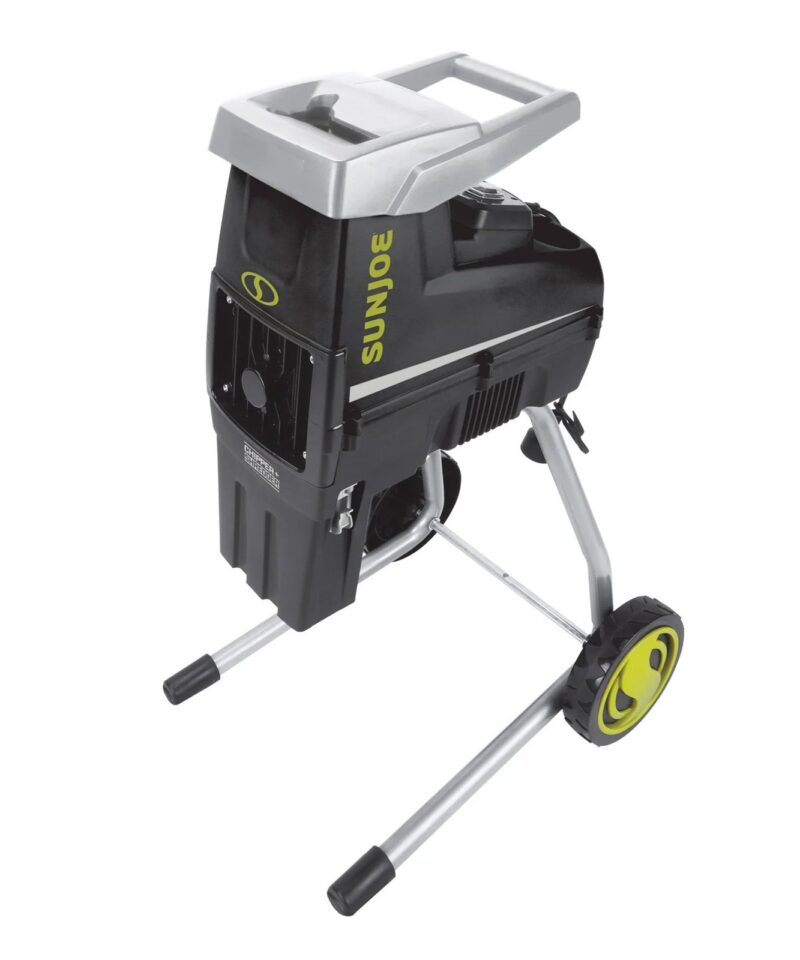 Silent Wood Chipper Shredder, 15 Amp Machine with 1.7″ Diameter, CJ603E - Image 7