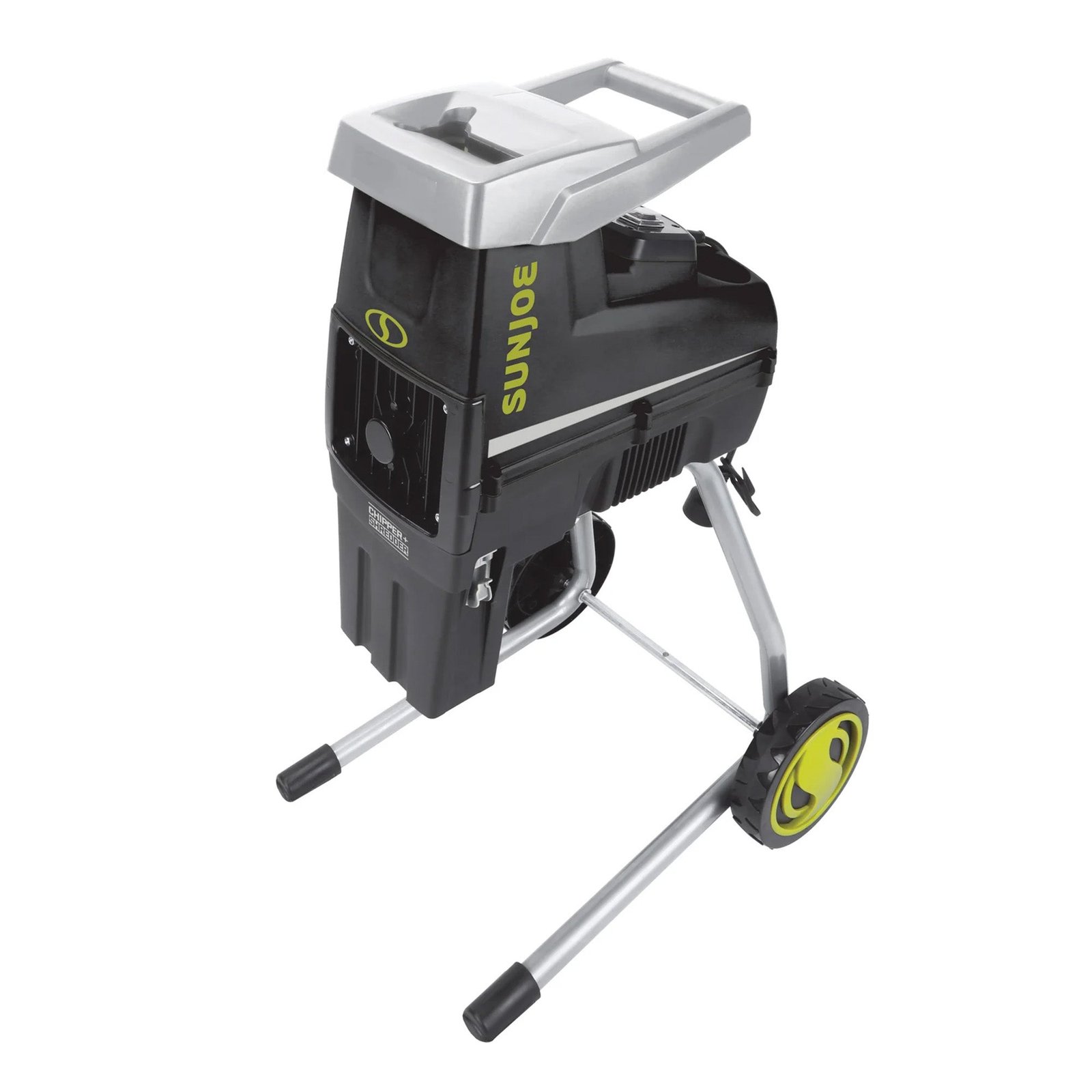 Silent Wood Chipper Shredder, 15 Amp Machine with 1.7″ Diameter, CJ603E - Image 7