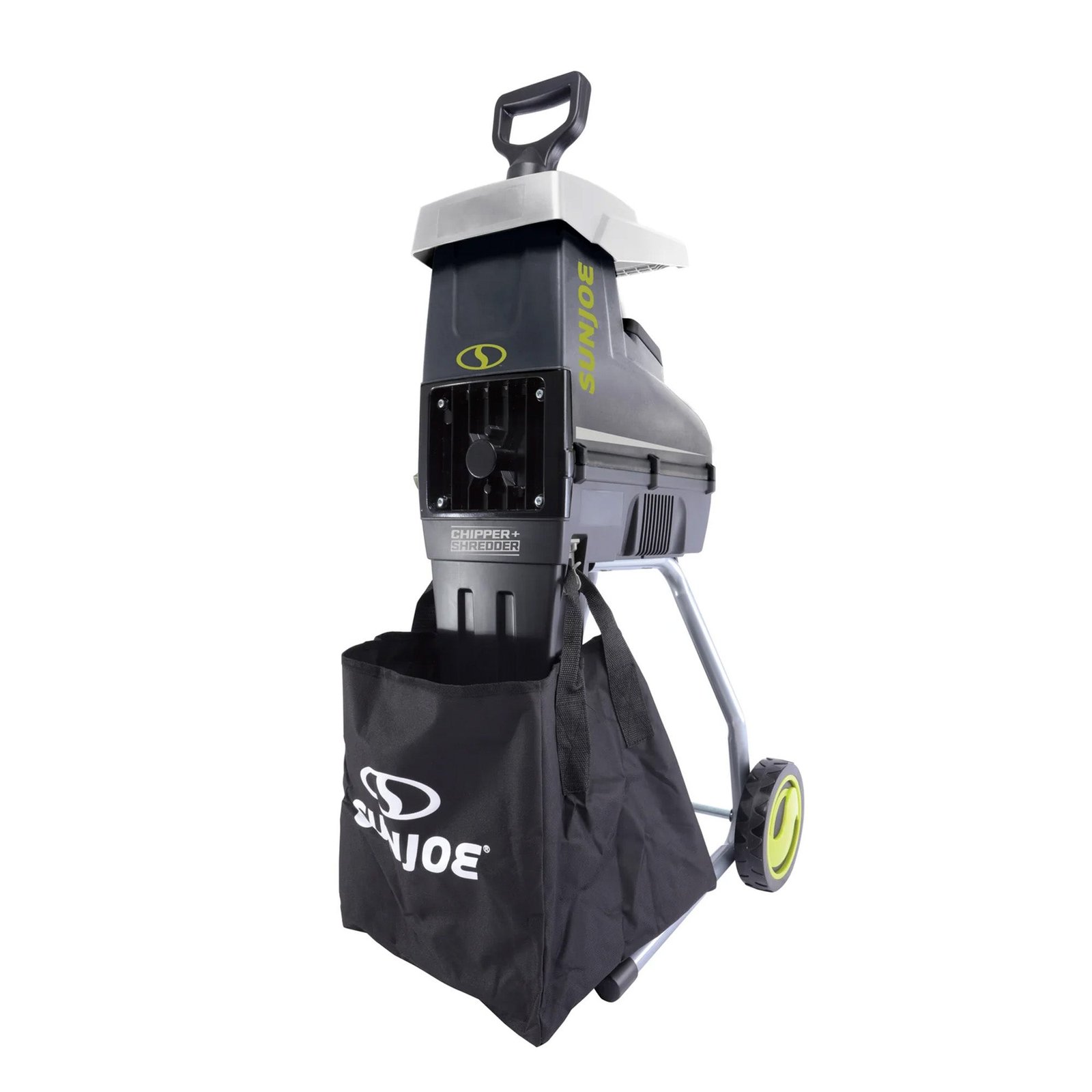 Silent Wood Chipper Shredder, 15 Amp Machine with 1.7″ Diameter, CJ603E - Image 8