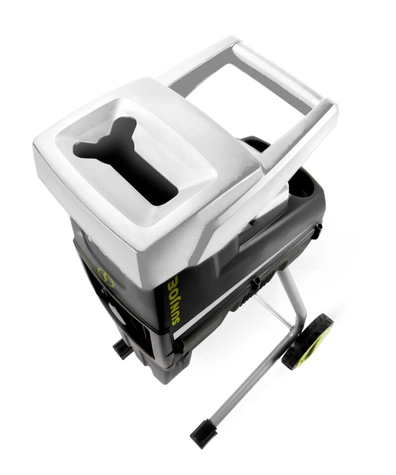 Silent Wood Chipper Shredder, 15 Amp Machine with 1.7″ Diameter, CJ603E - Image 10