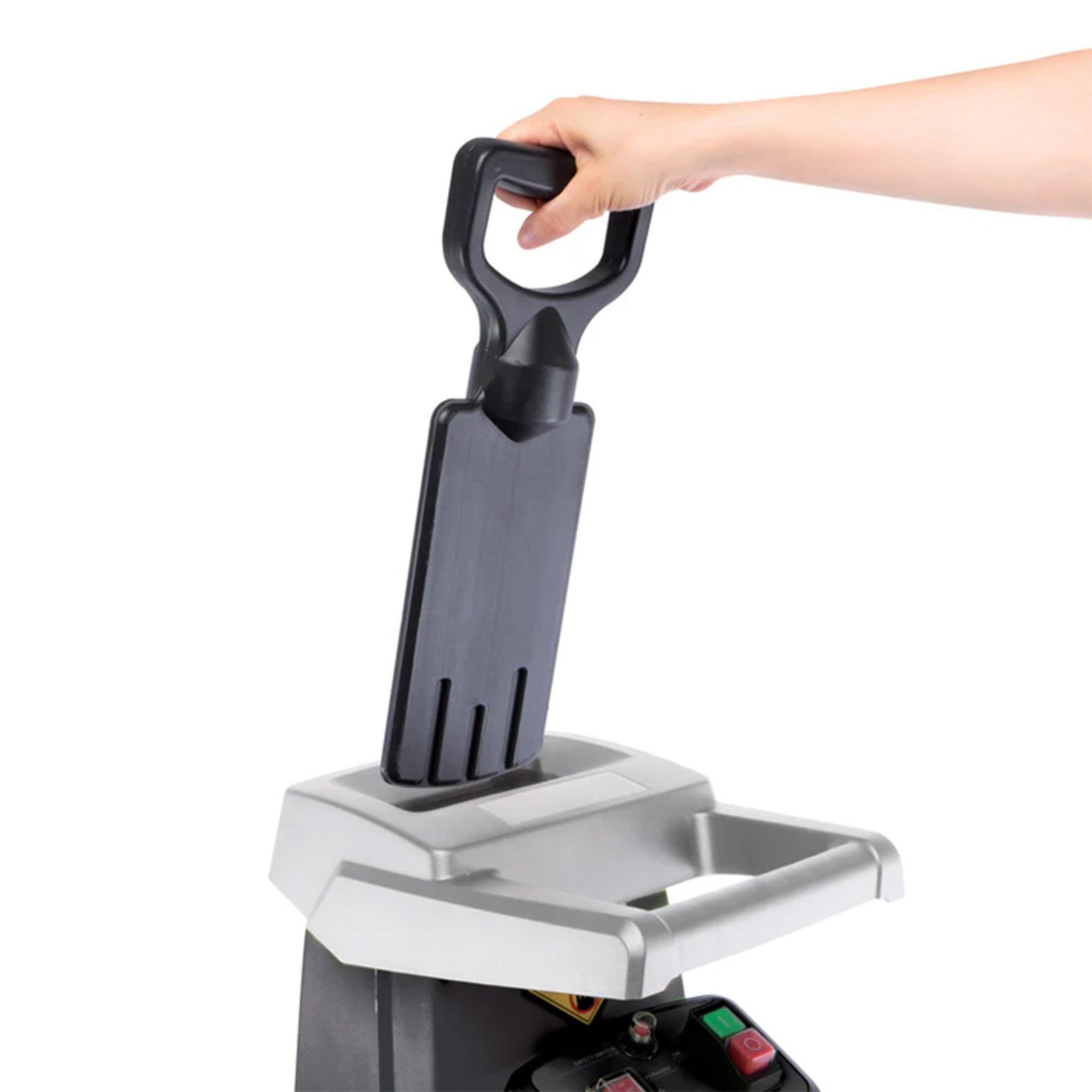 Silent Wood Chipper Shredder, 15 Amp Machine with 1.7″ Diameter, CJ603E - Image 11