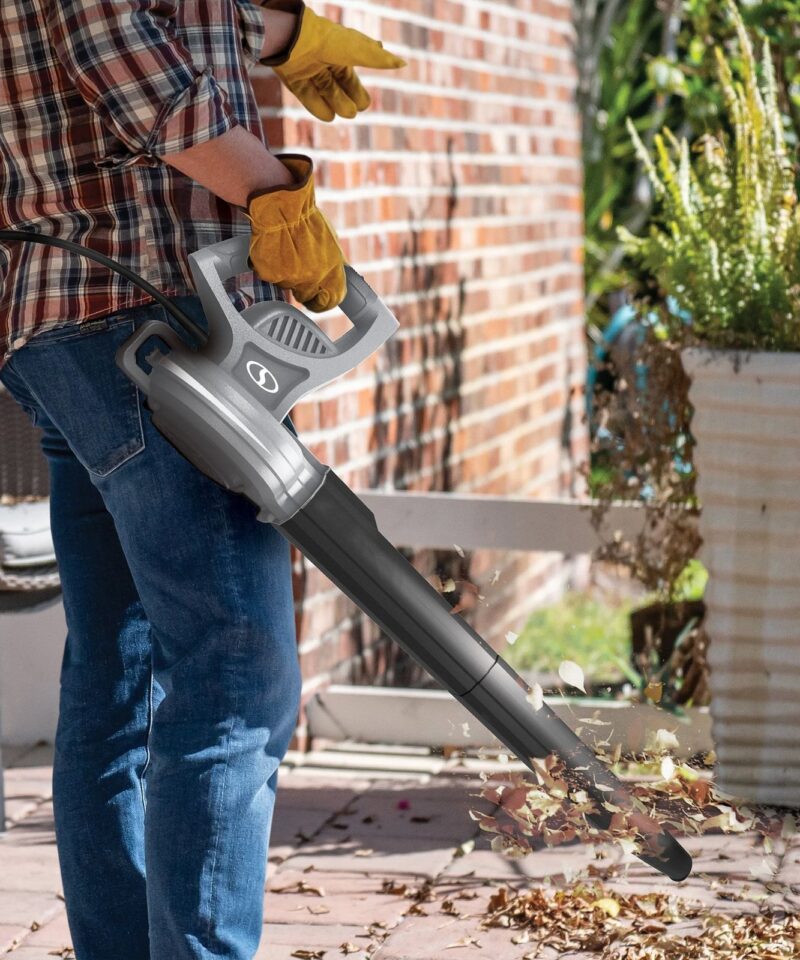 Electric All Purpose Leaf Blower, 6 Amp Motor, 155MPH Air Speed, SBJ597E - Image 7