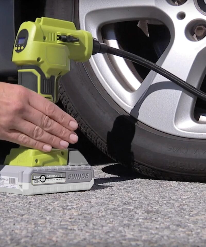 Auto Joe Portable Air Compressor Cordless Tire Inflate Pump, 24V-AJC-LTE - Image 8